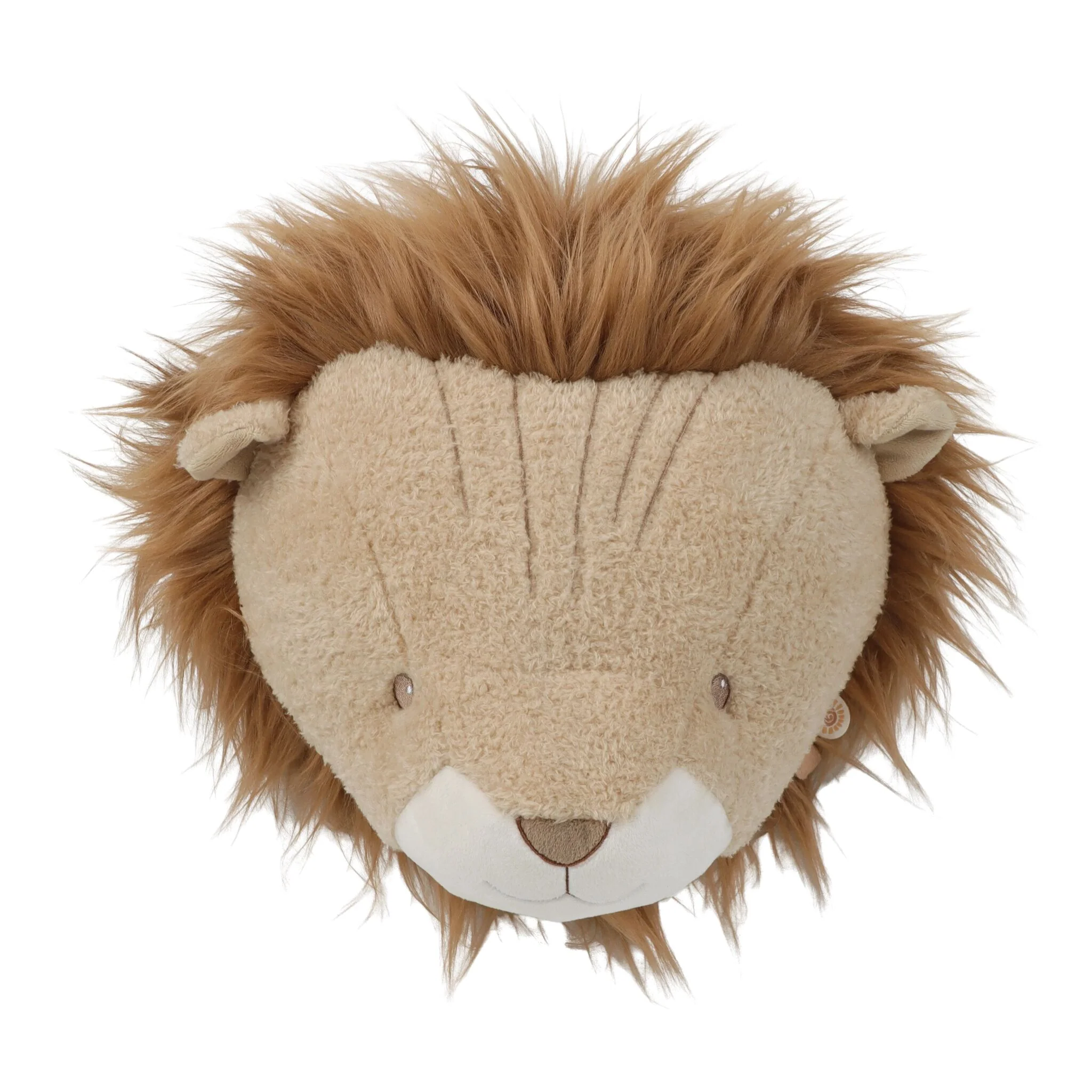 0034634_lion-wall-head-yellow-ld8366-product-1-shopify-square Cabeça de Animal Leão | Amarelo | Safari Friends - Image 1