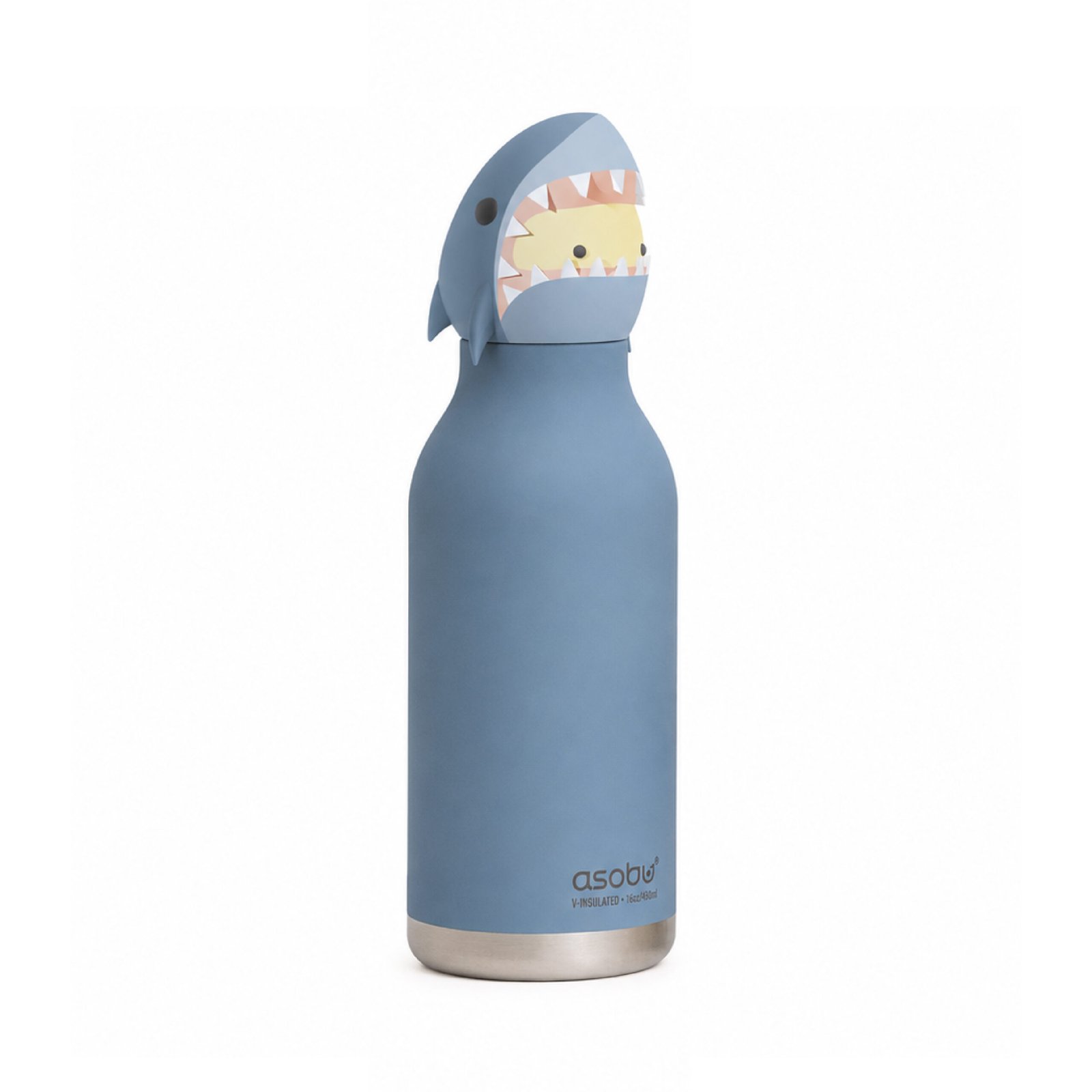 Tubarão-01 Garrafa Térmica Asobu Bestie | Shark | 460 ml - Image 1