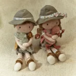 Boneca de Pano Rosa | Safari Friends - Image 3