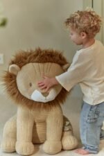 Peluche Leão | Amarelo | 60 cm | Safari Friends - Image 4