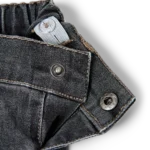Calças de Ganga | Safari Friends | Cinzento | Grey Denim - Image 3