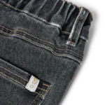 Calças de Ganga | Safari Friends | Cinzento | Grey Denim - Image 4
