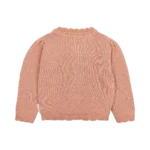 Cardigan de Malha | Safari Friends | Rosa Escuro - Image 4