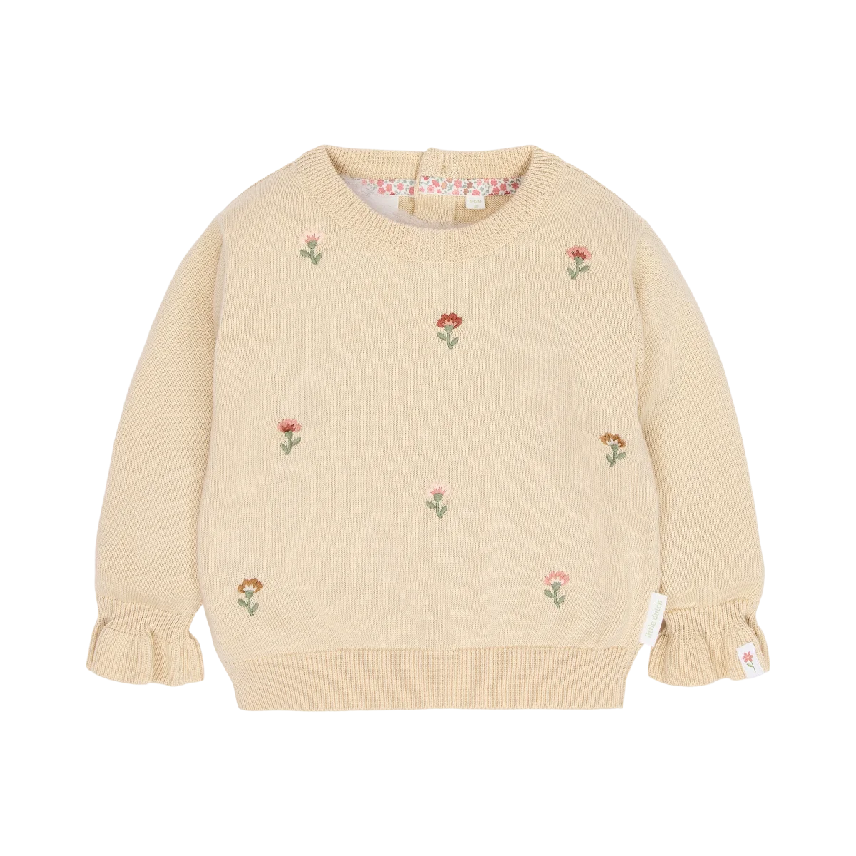 knitted-sweater-vanilla-cl26092012-cl26092013-cl26092014-cl26092015-cl26092016-cl26092017-product-1-Medium.webp Camisola de Malha | Safari Friends | Vanilla - Image 1