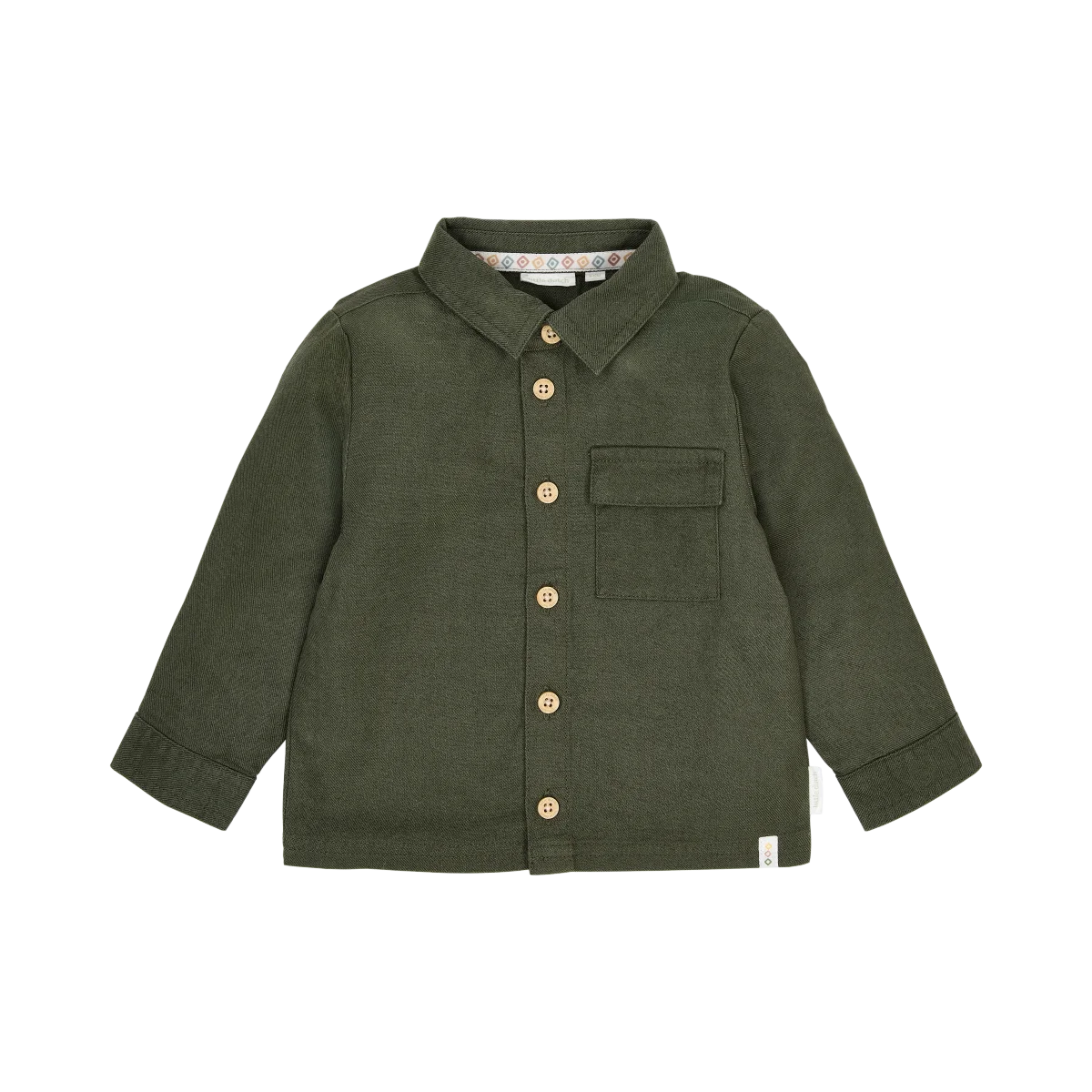 overshirt-deep-olive-cl26091600-cl26091601-cl26091602-cl26091603-cl26091604-cl26091605-product-1-Medium.webp Sobrecamisa | Safari Friends | Verde Oliva Escuro - Image 1