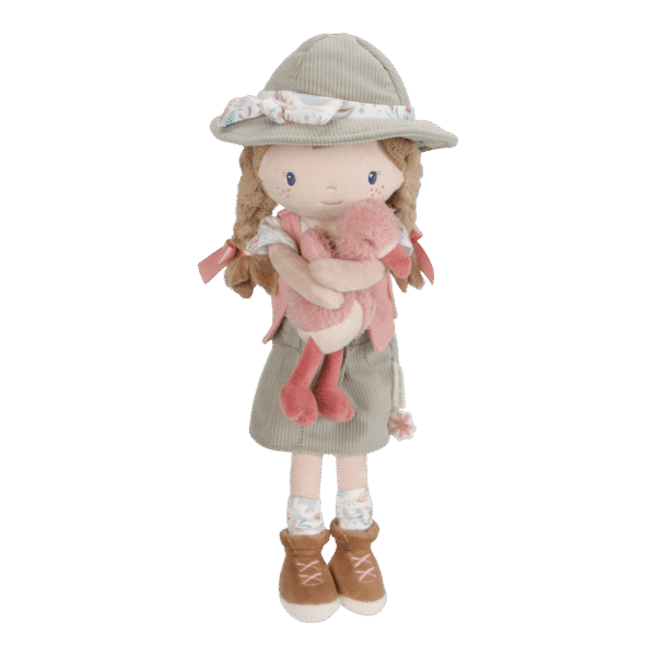 Boneca de Pano Rosa | Safari Friends