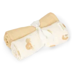 Conjunto de Musselinas | Safari Leo | Amarelo - 70x70 cm