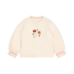 T-shirt de Manga Comprida | Safari Friends | Vanilla Melange