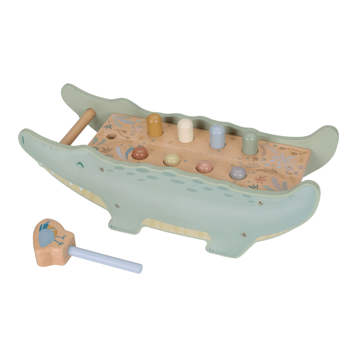 wooden-hammer-bench-ld7446-product-2-Medium.png Pequeno Martelador em Madeira | Safari Friends - Image 1